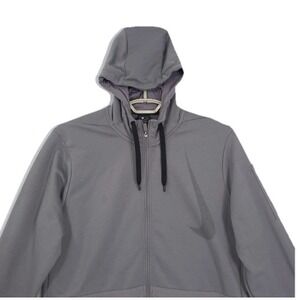 Nike‎ Hoodie Men's Large Training Project X Fleece Zip Hoodie Gray AA4656-100